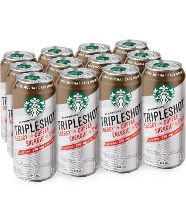 Starbucks Triple Shot Caf Mocha 444 mL Cans 12 Pack - Buy Online on GoSupps.com