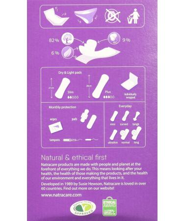 NATRACARE Dry & Light Incontinence Pads - 20 Count - Buy Online on GoSupps.com