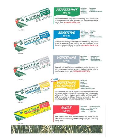 Buy ESI Aloe Fresh Sensitive Toothpaste 100ml - Soothing Organic Formula for Healthy Teeth & Gums | International Shipping Available - Buy Online on GoSupps.com