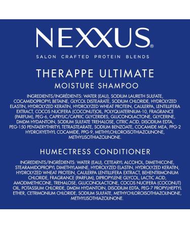Nexxus Therappe & Humectress Shampoo and Conditioner Set for Dry Hair - 13.5oz x 2 | Proteinfusion Blend for 24-Hour Moisture - Buy Online on GoSupps.com