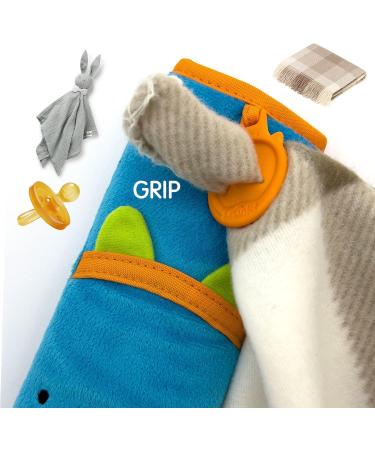Trunki SnooziHedz Seat Belt Pads for Kids - Blue | Comfy Children's Seatbelt Cover for Car Seats and Pram - Buy Online on GoSupps.com