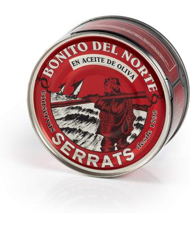 SERRATS 24 Stuks Bonito from the North of the Cantabrian Sea in Olijfolie 260g - Buy Online on GoSupps.com