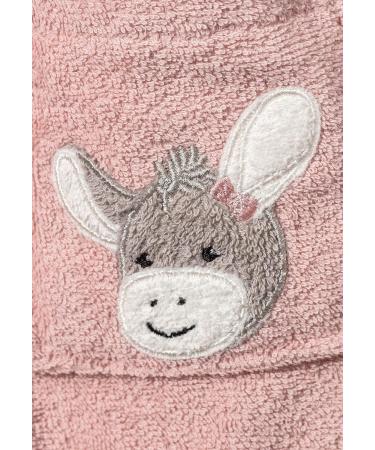 Sterntaler Emmi Girl Flora Rose Donkey Bathrobe - Size 100/116 | International Shipping Available - Buy Online on GoSupps.com