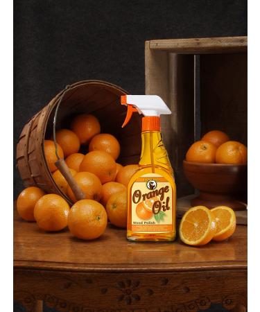 Howard ORS016 Orange Oil Wood Polish 16 oz - Natural Wood Care Solution - Buy Online on GoSupps.com