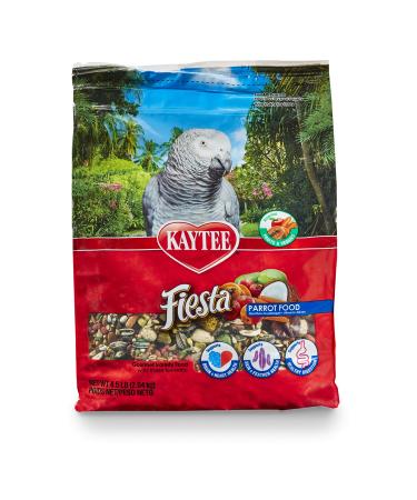 Kaytee Fiesta Parrot Food 4.5 Pound (Pack of 1) - Buy Online on GoSupps.com