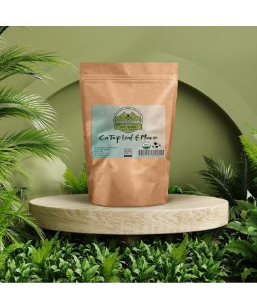 Organic Catnip Leaf & Flower Cut & Sifted Nepeta cataria (16 oz) - Buy Online on GoSupps.com