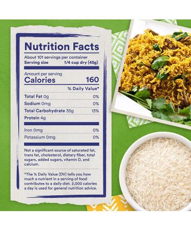Tilda Pure Basmati Rice - Premium 10lb Aromatic White Rice in Resealable Bag - Buy Online on GoSupps.com