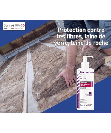 SORIFA - Pack of 4 - Dermscreen - Barrier Cream - Dry Stain Protection - Glass Wool - Cement - Dust - Hands Face and Body - High Tolerance - Pump Bottle 500 ml. - Buy Online on GoSupps.com