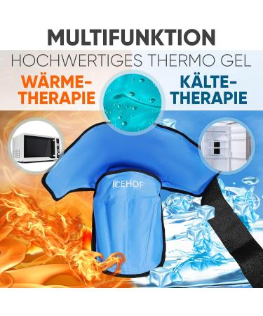ICEHOF Cooling Boots - Gentle Fabric Therapy Shoes for Chemo & Rheumatism Relief | Unisex Gel Cold Therapy Socks - Buy Online on GoSupps.com