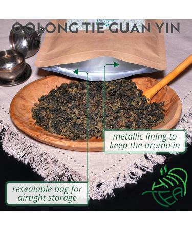 Oolong Tie Guan Yin - Premium Loose Leaf Tea - from Fuijan China (100g) Unflavoured 100g - Buy Online on GoSupps.com