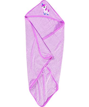 Soft Hooded Baby Bath Towel | Absorbent New Born Essential - Pink 75x78 cm - Buy Online on GoSupps.com