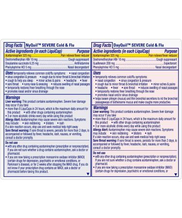 Vicks VapoShower Plus Shower Bomb Tablet with DayQuil & NyQuil Combo - 72 LiquiCaps (48 DayQuil, 24 NyQuil) - Buy Online on GoSupps.com