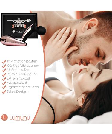 Buy Deluxe Designer Massager TEUFELSKERL - Ergonomic Mini Silicone Massage Stick with Strong Vibration - Rechargeable by Venize | International Shipping - Buy Online on GoSupps.com