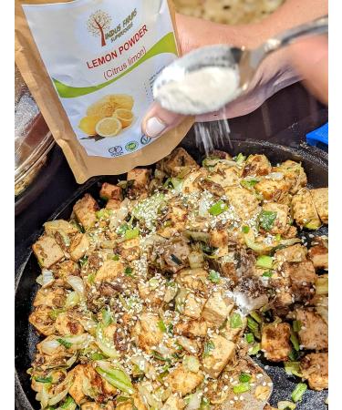 Indus Farms 100% Natural Lemon Powder 1 LB Nutritious Baking/Cooking Ingredient Instant Lemonades GMO-Free Vegan Free from Refined Sugars 1 Pound (Pack of 1) - Buy Online on GoSupps.com