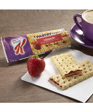 Kellogg's Special K Strawberry Pastry Crisps 7.92oz (9 Ct) - Delicious & Convenient Snack Option - Buy Online on GoSupps.com