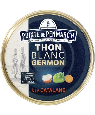 Catalan-style albacore tuna Pointe de Penmarc'h pack of 6 cans of 160 g - Delivery in 2 to 3 working days from Brittany - Buy Online on GoSupps.com