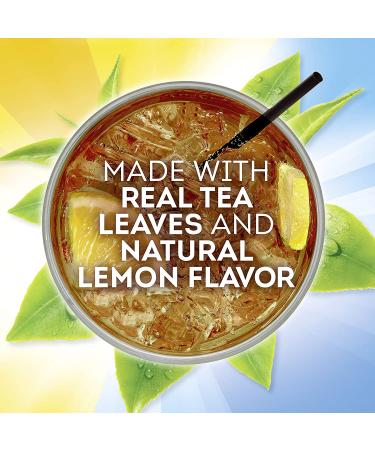 Lipton Diet Decaf Lemon Iced Tea Mix - Sugar-Free, Caffeine-Free Black Tea Mix (4 Pack, Makes 10 Quarts) - Buy Online on GoSupps.com