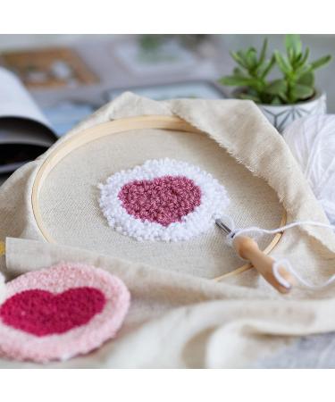 Aoibrloy 5 Inch Embroidery Hoops - 12 Piece Bulk Round Cross Stitch Hoop Rings for Sewing and Decoration - Buy Online on GoSupps.com