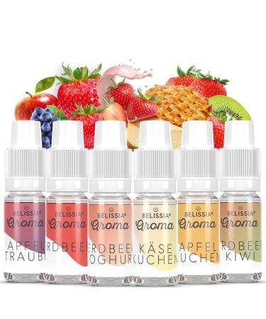 Belissia food aroma - set -dessert Delight - High -dose food aroma 10ml.For food cooking baking hobby refreshment and residue.
