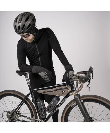 Gripgrab Winter Bike Storm Hood - Thermo Fleece Balaclava Face Mask for Cycling Soft & Warm Under Helmet Black (57-60) - Buy Online on GoSupps.com