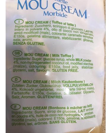 Liking Italian Sweets Mou Creams Milk Toffees 1 kg - Buy Online on GoSupps.com