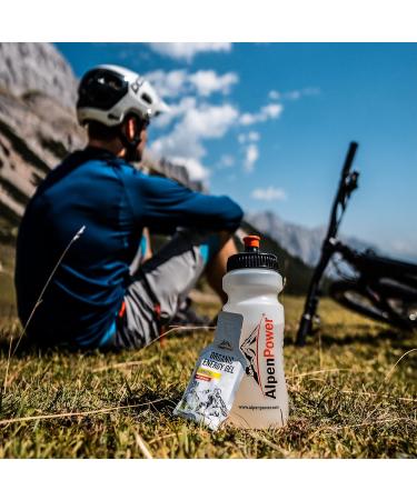 Alpenpower Bio ISO Drink Powder Lemon 500g | 100% Natural Isotonic Beverage for Endurance Sports - No Artificial Additives Excellent Compatibility - Buy Online on GoSupps.com