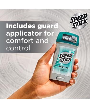 Buy Speed Stick Men's Deodorant - Regular 3 oz | Best International Shipping - Buy Online on GoSupps.com