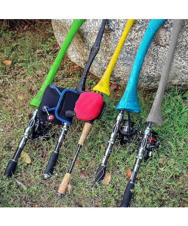 Meanhoo Fishing Rod Sleeve, 6 Pack 7ft Fishing Pole Sleeves, Fishing Rod  Cover, Fishing Rod Socks, Spinning Rod Sock, Baitcaster Rod Gloves, Casting  Rods Glove, Fishing Poles Protector Covers