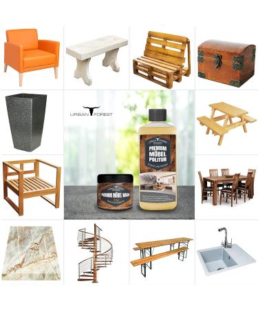Wood Protection & Furniture Polish | Urban Forest | Maintain Wooden Plastic & Leather Surfaces - Buy Online on GoSupps.com