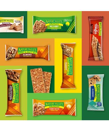 Nature Valley Chewy Granola Bars Protein Peanut Butter Dark Chocolate 14.2 oz - 10 ct Pack (Pack of 1) - Buy Online on GoSupps.com