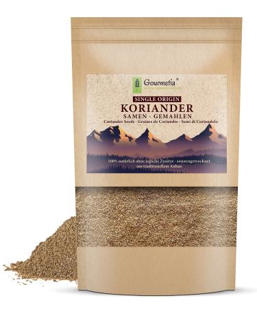 Gourmetia Coriander seeds ground 200g Coriander seeds from traditional cultivation - Coriander ground - 100% natural 200.0 grams