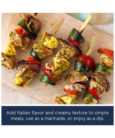Barilla Creamy Genovese Pesto Sauce 6.2 oz Jar - Imported from Italy with Italian Basil & Cheeses - Non-GMO Pasta Sauce - Buy Online on GoSupps.com