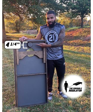Cornhole Regulator | Game Measuring Device for Corn Hole Boards | Regulation 27-Foot Distance - Buy Online on GoSupps.com