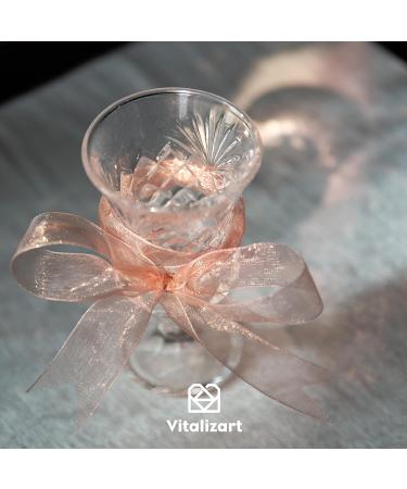 Vitalizart 4 Rolls Silver Grey Organza Ribbon 1 x 50Yd - Ideal for Gift Wrapping, Wedding Invitations, Bridal Bouquets & More - Buy Online on GoSupps.com