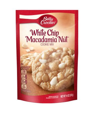 Betty Crocker Cookie Mix Pouch, White Chip Macadamia Nut, 14 Oz ( 2 pack ) - Buy Online on GoSupps.com
