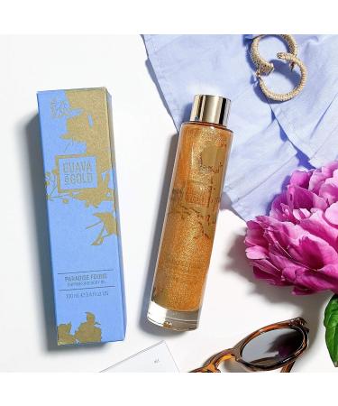 Guava & Gold Paradise Found Shimmer Body Oil Bath & Body Oil 100ml Vegan Friendly - Buy Online on GoSupps.com