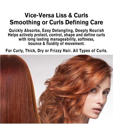 SNOBGIRLS VICE-VERSA CURLS Vegan Hair Oil Smoothing or Curl Defining All Types of Curls Curly Dry or Frizzy Hair with Amino Collagen Olive Oil Hyaluronic Acid & Hair Vitamins (15 Capsules) - Buy Online on GoSupps.com