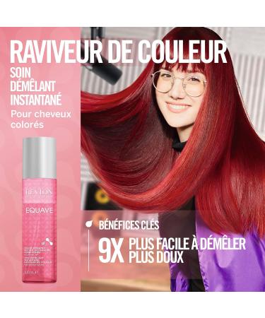Revlon Professional Equave - Bi-Phase Hair Conditioner - Professional Color Reviver - Moisturizing Leave-In Colored Hair Care - Kinetic Technology - 200ml - Buy Online on GoSupps.com