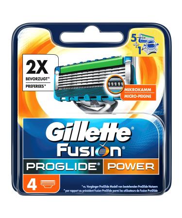 Gillette Fusion ProGlide Power Razor Blades 4 Pack