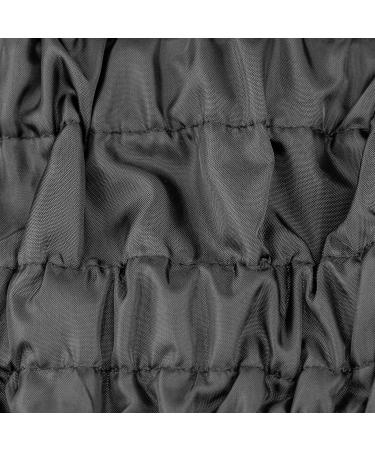 Mikki Doodles Waterproof & Windproof Dog Rain Coat - Size L Black | Silky Feed Less Friction Fewer Nodes - Buy Online on GoSupps.com