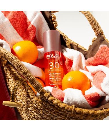 Rougj Twiga Spray Solaire Biphase SPF 30 avec Activateur de M lanine Protection Solaire Corps l Arginine Figue de Barbarie & Thermus Ferment R sistant l Eau 200 ml Made in Italy SPF 30 200ml - Buy Online on GoSupps.com