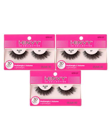 i-Envy 3D Glam Collection Multi-angle & Volume (3 PACK KPEI07) 1 Pair (Pack of 3) KPEI7 - Buy Online on GoSupps.com