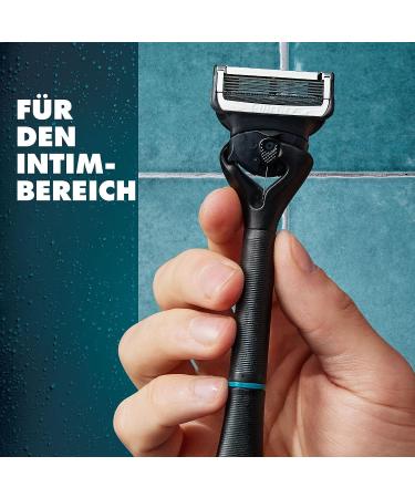Gillette Intimate Wet Razor for Men | Includes 2 Blades & Shower Holder | Perfect Gift for Grooming & Travel - Buy Online on GoSupps.com