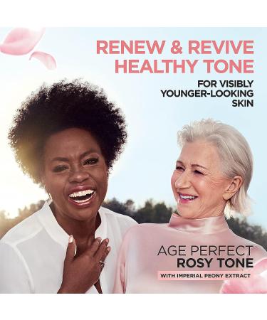 L'Oreal Paris Age Perfect Rosy Tone Fragrance-Free Face Moisturizer 2.55 oz - Anti-Aging Day Cream - Buy Online on GoSupps.com