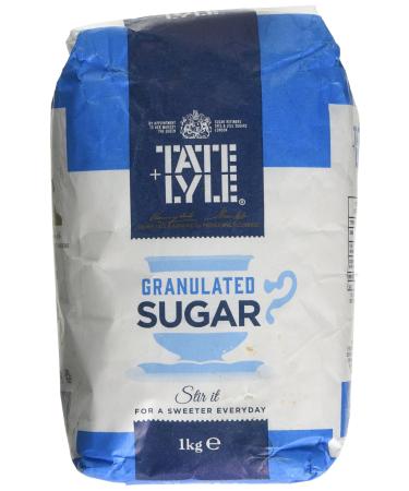 Tate & Lyle Granulated Sugar 1kg 1 kg (Pack of 1)