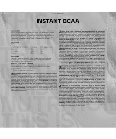 Bulk Pure Instant BCAA Powder Mixed Berry 1kg - Essential Branched Chain Amino Acids - Buy Online on GoSupps.com