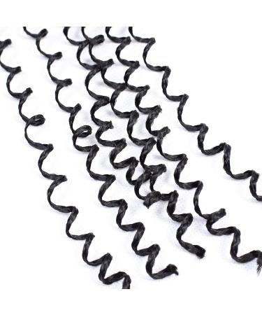 14 Inch Goddess Box Braids Crochet Hair for Black Women - Pack of 7 | Synthetic Bohemian Box Braid Crochet Braiding Hair (1B) - Buy Online on GoSupps.com