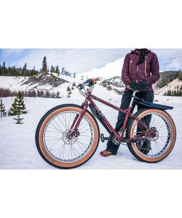 PDX Mud Shovel 6.5 Rear Fat/Plus Fender - Black Topo | Portland Design Works - Buy Online on GoSupps.com