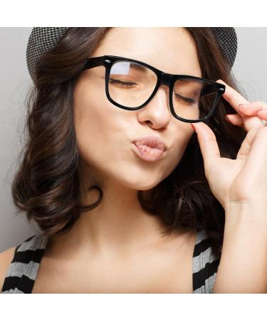 Oramics Horn-Rimmed Glasses for Men & Women | Retro Black Nerd Glasses | Prescription & Non-Prescription Options - Buy Online on GoSupps.com