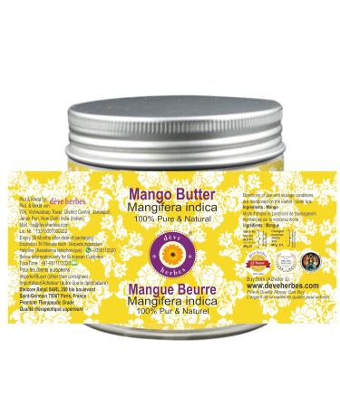 Buy d ve herbes Mango Butter (Mangifera Indica) - Natural Therapeutic Grade 50gm | International Shipping Available - Buy Online on GoSupps.com